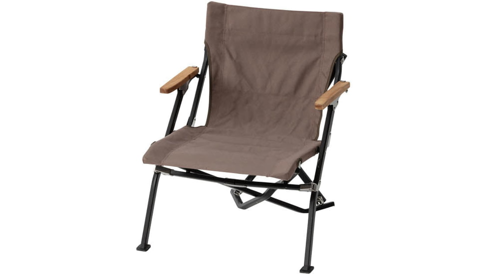 Snow Peak Luxury Low Beach Chair, Grey, LV-093GY