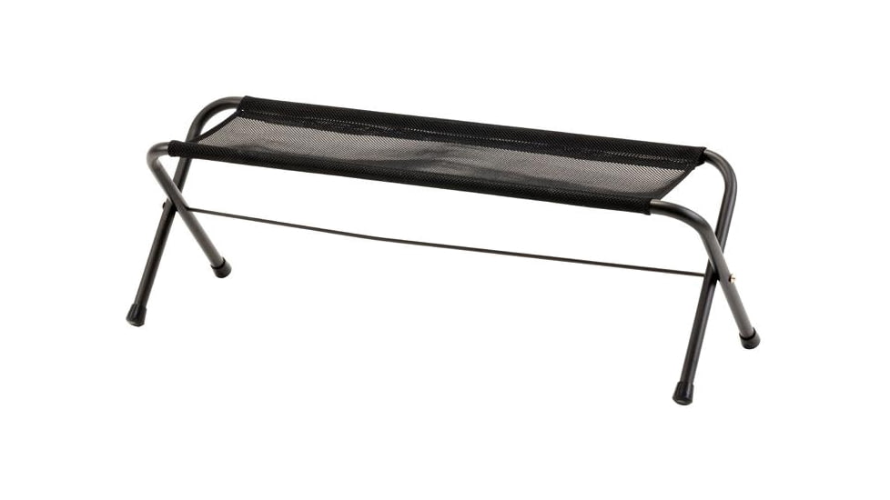 Snow Peak Mesh Folding Bench, One Size, LV-071M-BK