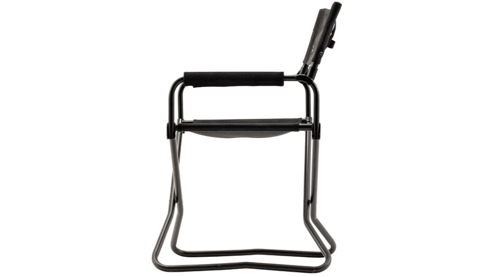 Snow Peak Mesh Folding Chair, Black, LV-077M-BK