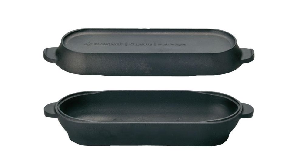 Snow Peak Micro Capsule, Cast Iron Oven, Black, CS-502R