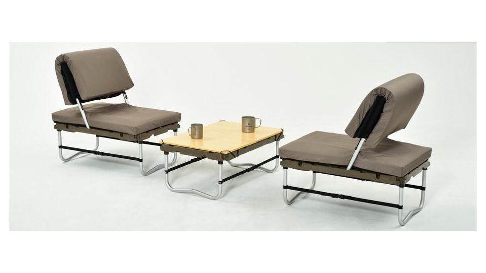 Snow Peak Racksotto Multi Starter Set Armrest Plus, One Size, SET-220