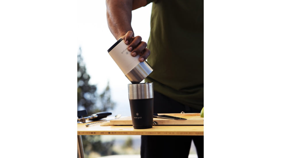 Snow Peak Shimo Tumbler, Sand, 470ML/11.08 oz, TW-470-SN