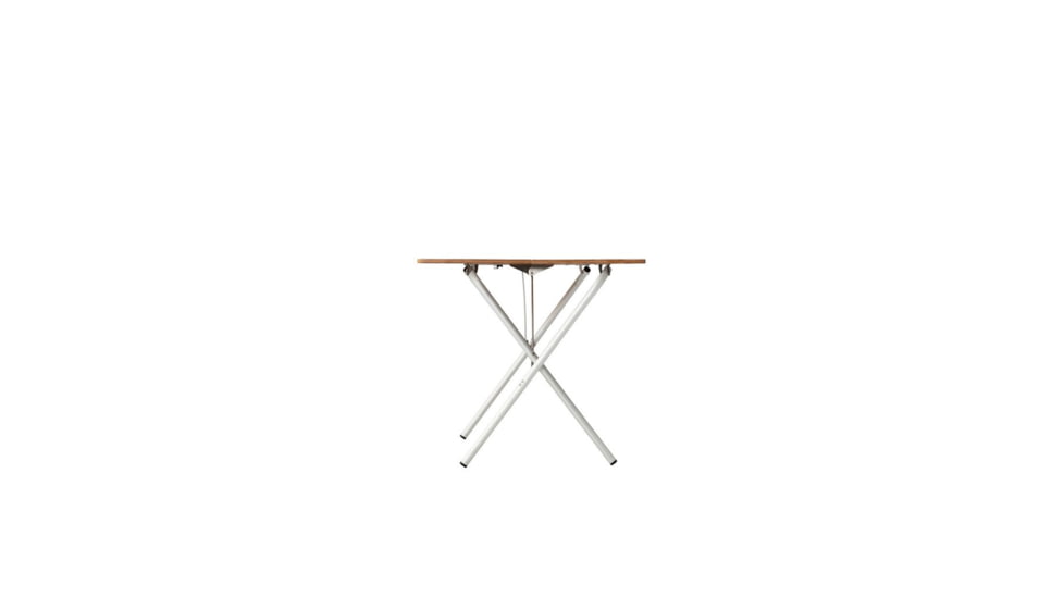 Snow Peak Renewed Single Action Table, Medium, Wood, LV-010TR