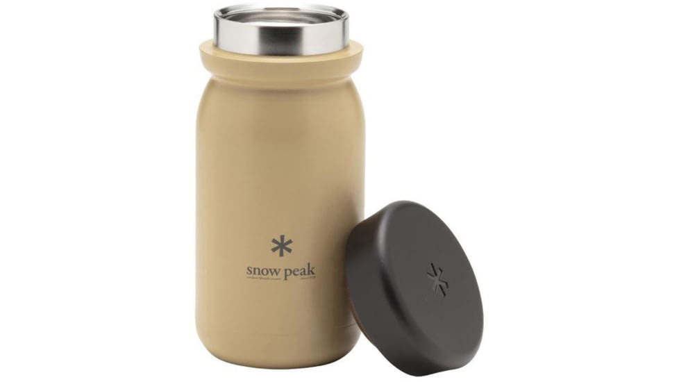 Snow Peak Stainless Vacuum Bottle MILK, Sand, 350ML, TW-351-SN