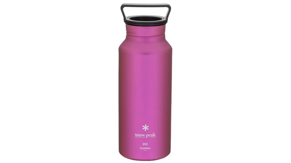 Snow Peak Ti Aurora Bottle, Pink, 27 fl oz, TW-800-PI