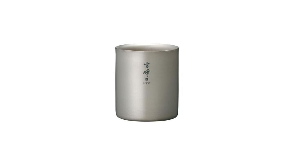 Snow Peak Titanium Double Wall Stacking Mugs, 200ml, TW-124