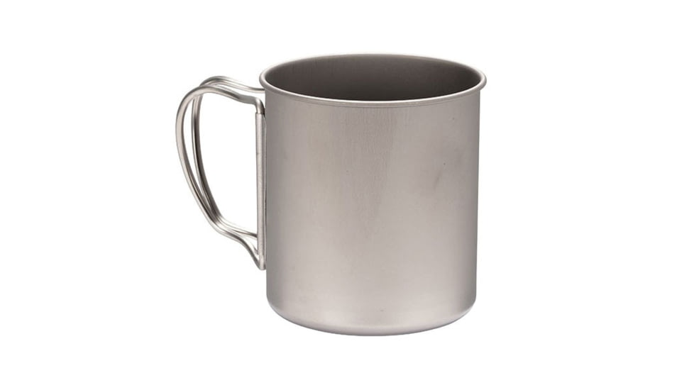 Snow Peak Titanium Single Wall Cup Mug, 450, MG-143