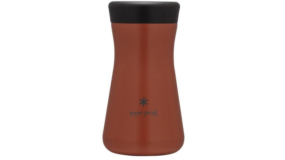 Snow Peak TSUZUMI Stainless Vacuum Bottle, Red Clay, 350 ml, TW-350-RC