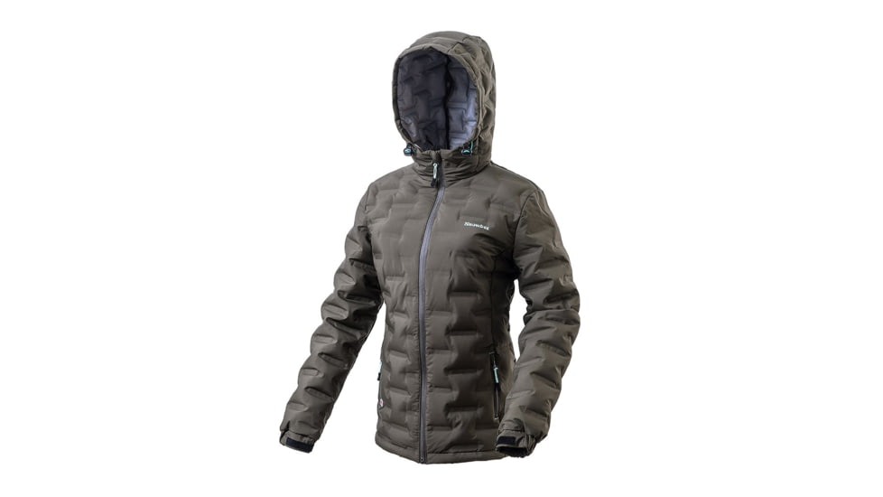 Snowbee Nivalis2 Down Hooded Jacket - Womens, Dark Olive, Large, 11941HG-L