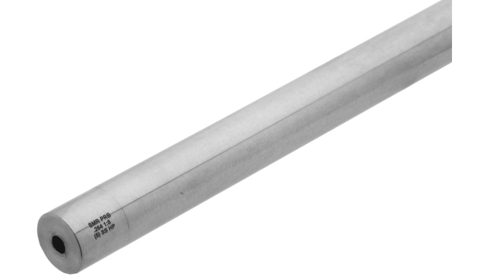 Snowy Mountain Rifle Company Steel Precision Rifle Barrel Blank, .257 Caliber, Heavy Palma, 1-7.5 Twist, 29in, Shank Diameter 1.24, Steel, 20-5-0036