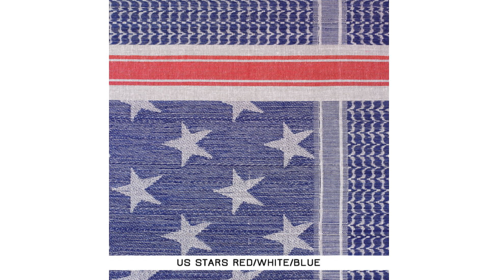 SnugPak Camcon Shemagh, Usa Stars, Red/White/Blue, 61100