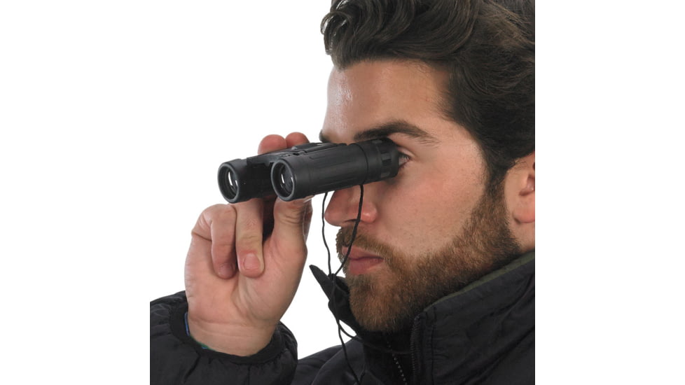 SnugPak Ndur 8x 21mm Compact Binoculars, Black, 50821