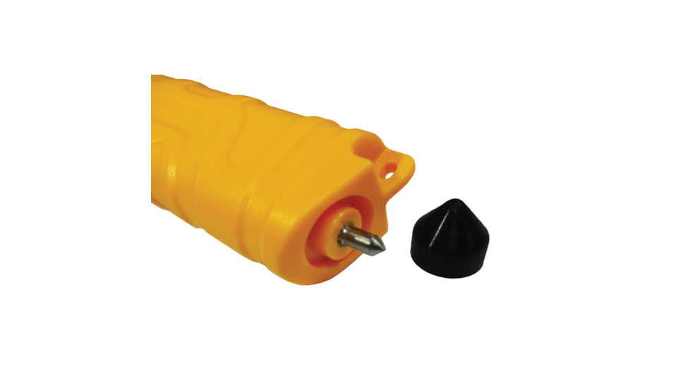 SnugPak Ndur Emergency Led Flashlight w/Glass Breaker, Yellow/Black, 51700