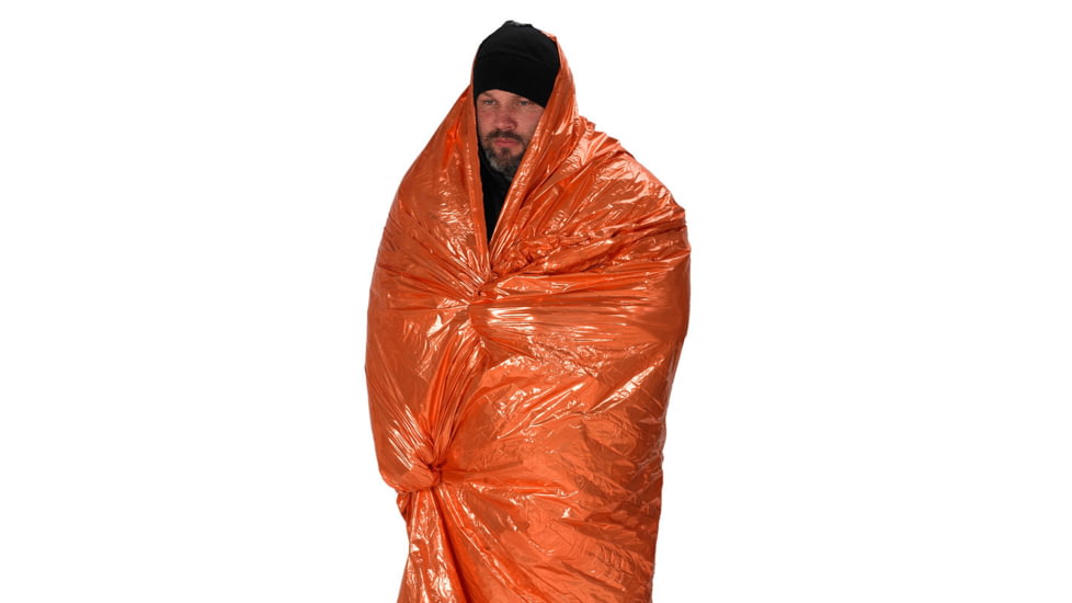 SnugPak Ndur Emergency Survival Blanket, Orange / Silver, 61425