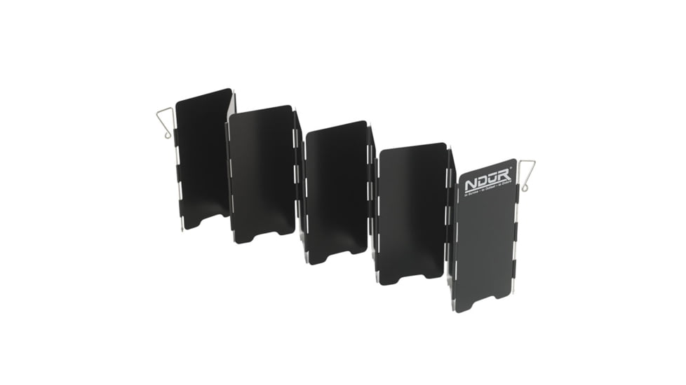 SnugPak Ndur Mini Stove Windshield, Black, Small, 22100