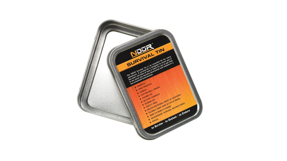 SnugPak Ndur Survival Tin, Multi, 31150