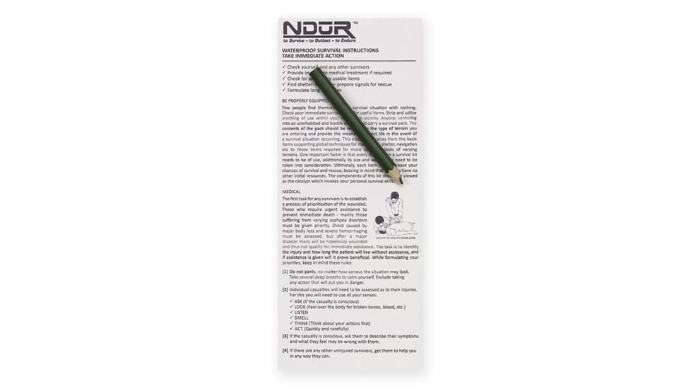 SnugPak Ndur Survival Tin, Multi, 31150