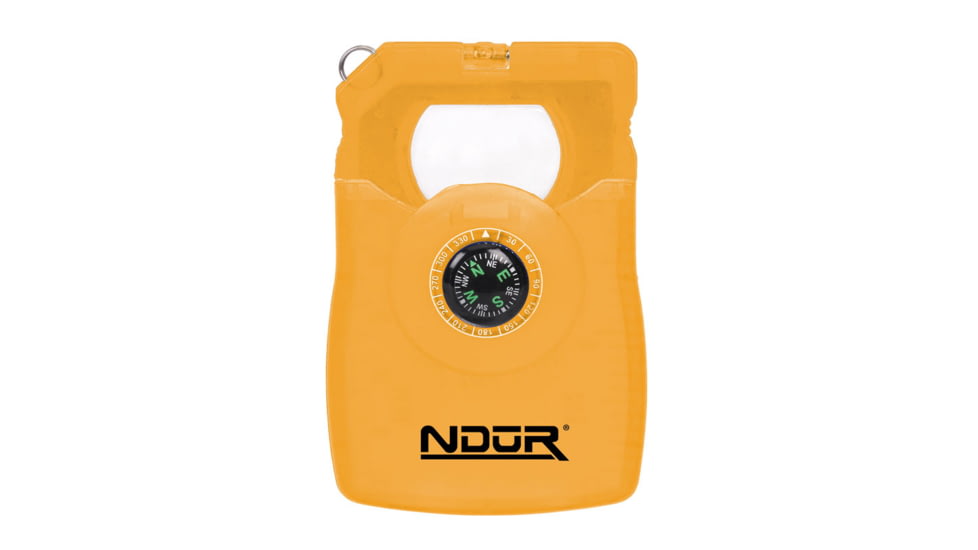 SnugPak Ndur Survival Tool w/Compass, Orange, 72010