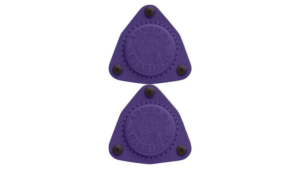SofHold Armed and Beatiful Gun Magnet Mount, 2 Pack, Purple, Sofhold-AB-PRPL-2PK