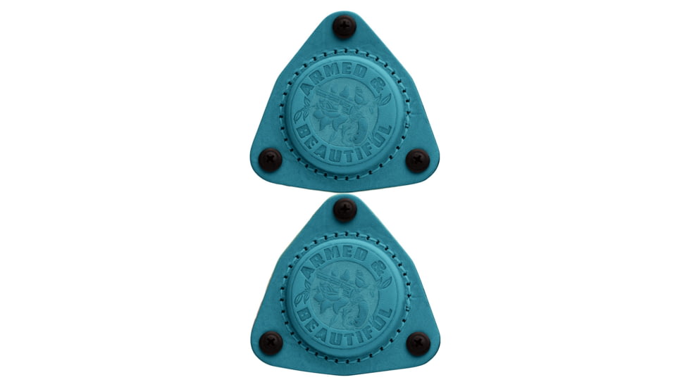 SofHold Armed and Beatiful Gun Magnet Mount, 2 Pack, Turquoise, Sofhold-AB-TRQU-2PK