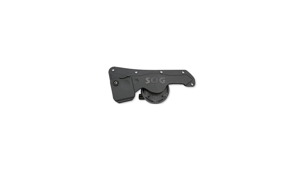 SOG Specialty Knives &amp; Tools HDN-F01 Hard Nylon Sheath for F01T Tomahawk, Black, Black HDN-F01