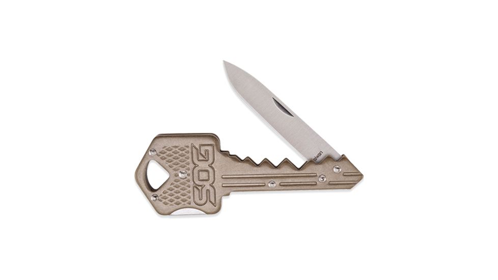 SOG Key Knife, Brass KEY102