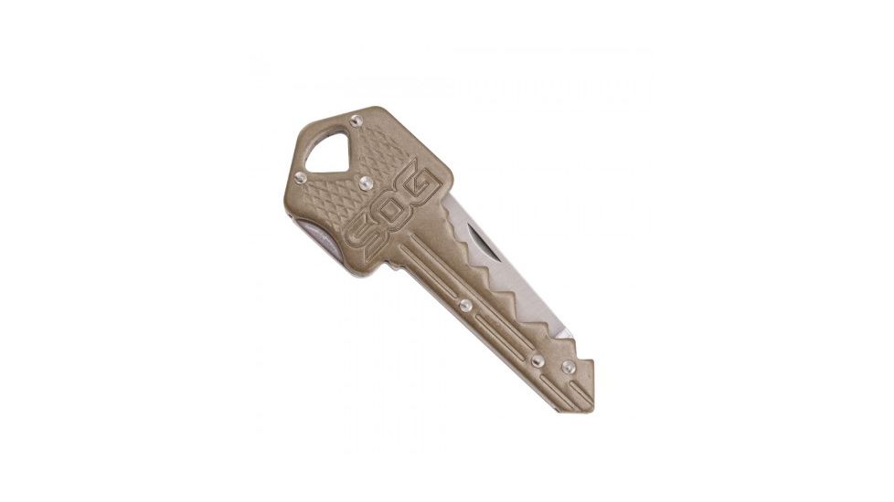SOG Key Knife, Brass KEY102