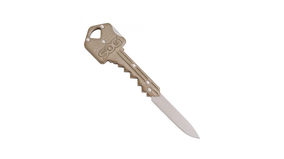 SOG Key Knife, Brass KEY102
