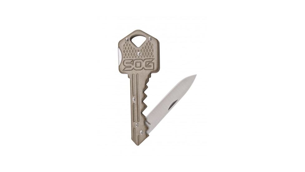 SOG Key Knife, Brass KEY102