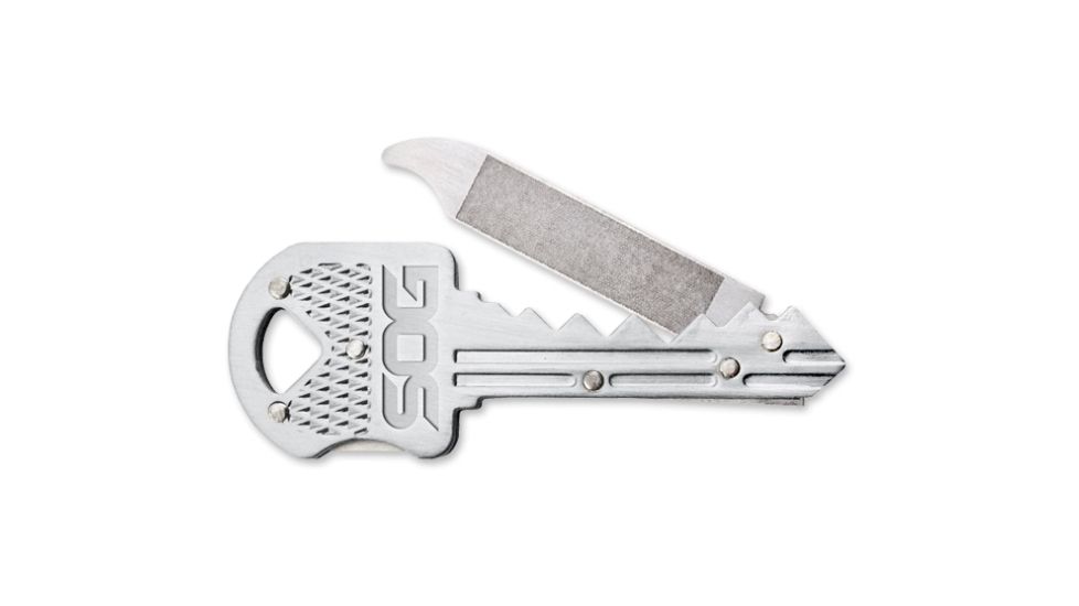 SOG Key Nail File, Brass KEY302