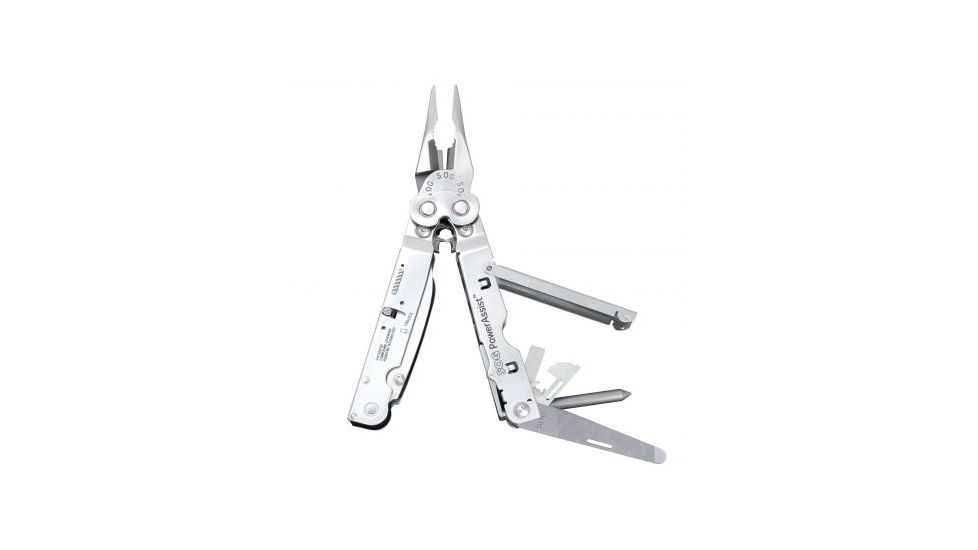 Sog Knives And Tools Powerassist Eod Multi Tool Polished Leather Sheath S67 L