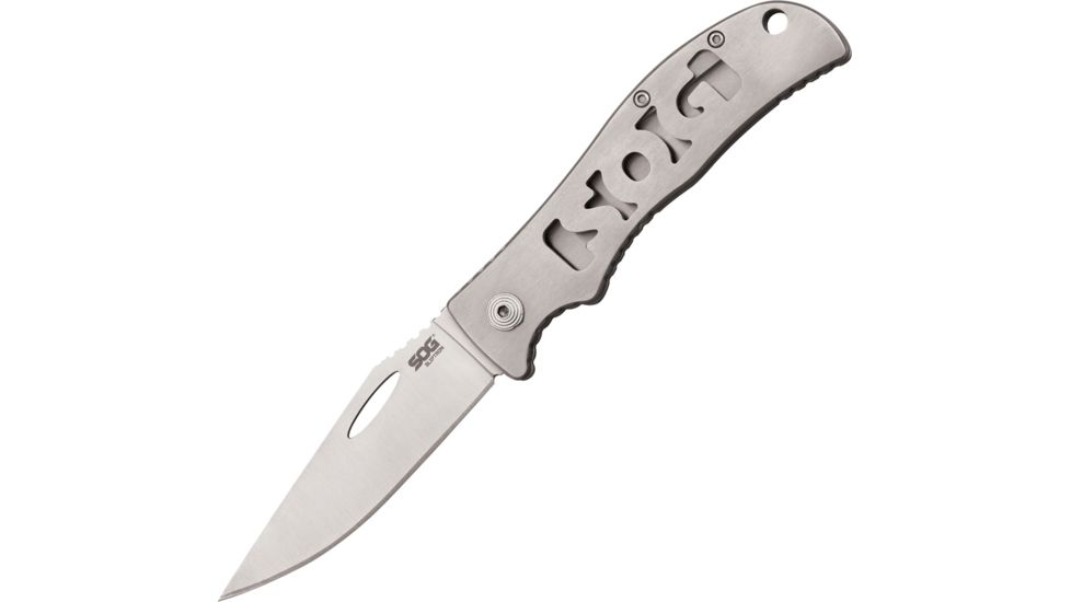 SOG Knives SlipTron Satin Folding Knife SOG99695
