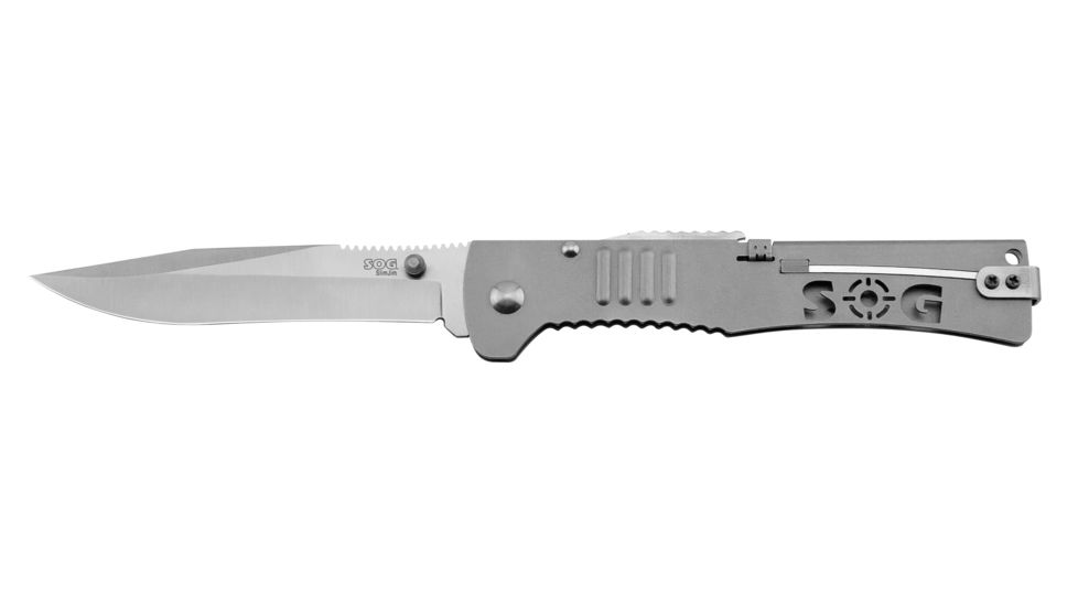 SOG Knives SlimJim XL Knife with Reverse Bayonet Pocket Clip SJ-51