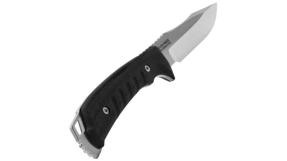 SOG Specialty Knives &amp; Tools Pillar Fixed Blade Knife, Satin, UF1001-BX