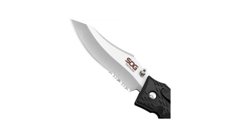 SOG Specialty Knives &amp; Tools Toothlock Folding Knife, 3.1in, TK-02