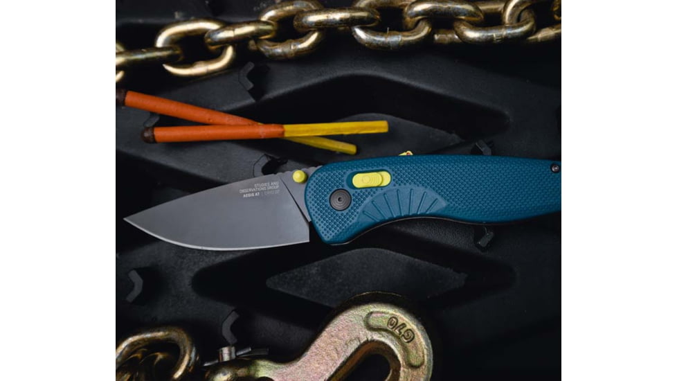SOG Specialty Knives &amp; Tools Aegis At - Indigo + Acid - 11-41-03-41