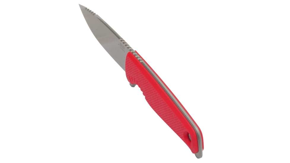 SOG Specialty Knives &amp; Tools Altair FX Fixed Blade Knives, 3.7in, Straight Edge, CRYO KRUPP 4116 Steel, Clip Point, Red, GRN / TPU Handle, Black, SOG-17-79-02-57