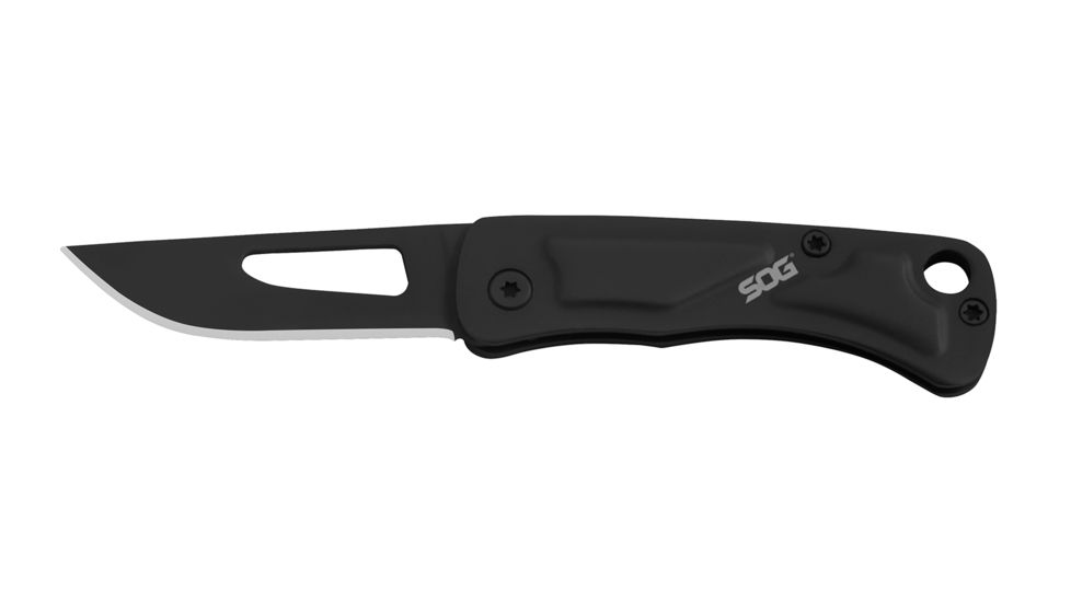 SOG Specialty Knives &amp; Tools Centi I Folding Knife, Black, CE1002-CP