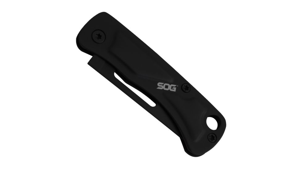 SOG Specialty Knives &amp; Tools Centi I Folding Knife, Black, CE1002-CP