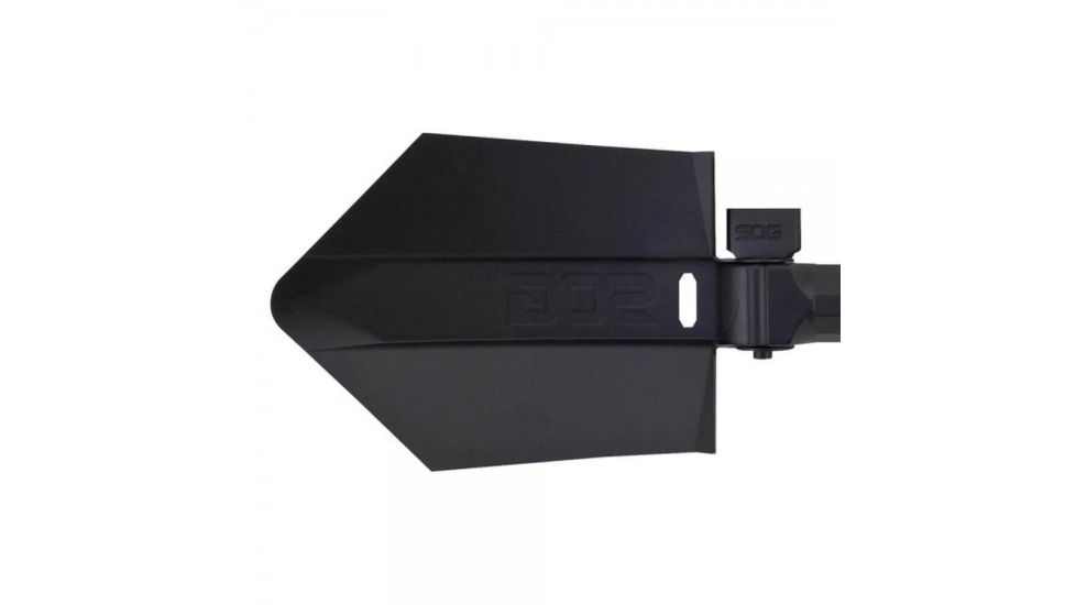 SOG Specialty Knives &amp; Tools Elite E-Tool Collapsible Shovel, Ballistic Nylon Sheath, 26 inch, Hardcased Black, F19-N