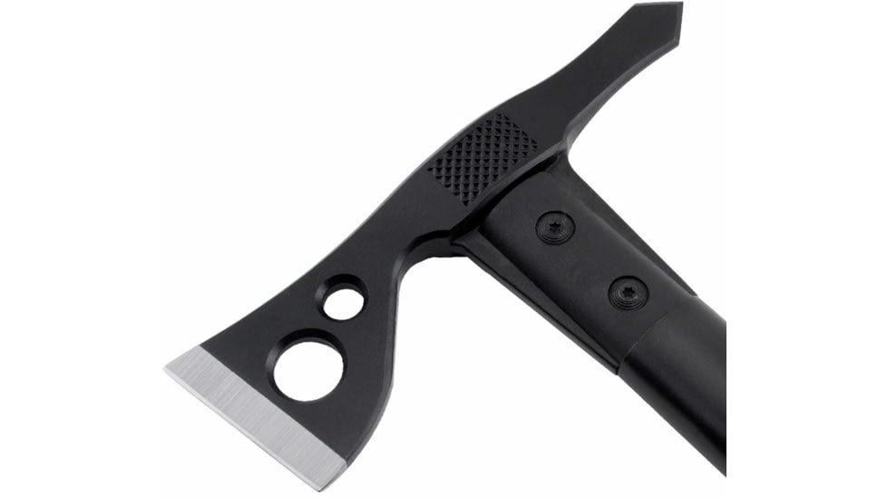 SOG Specialty Knives &amp; Tools FastHawk Tactical Tomahawk Axe, 2in, 420 Stainless Blade, Black, Glass-Reinforced Nylon Handle, Black Finish, SOG-F06TN-CP