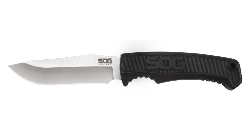 SOG Specialty Knives &amp; Tools Field Knife, Satin, FK1001-CP