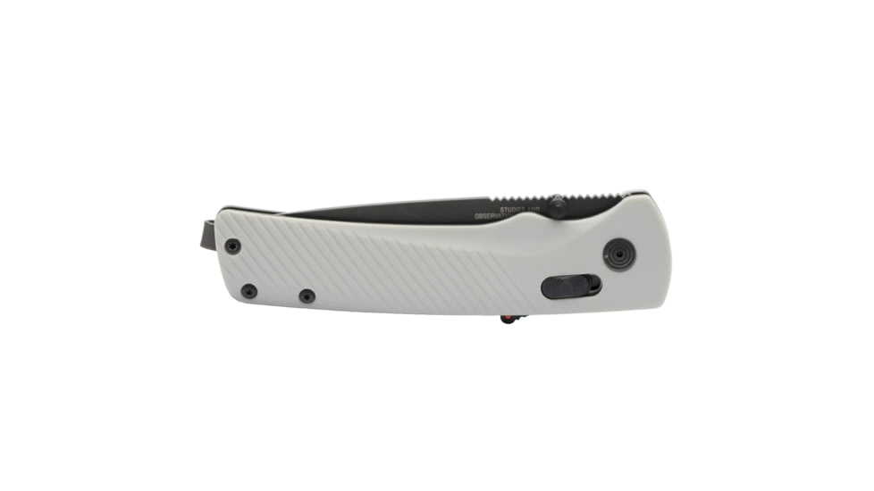 SOG Specialty Knives &amp; Tools Flash At - Concrete Assisted Opening Folding Knife, Cool Gray, 11-18-10-41