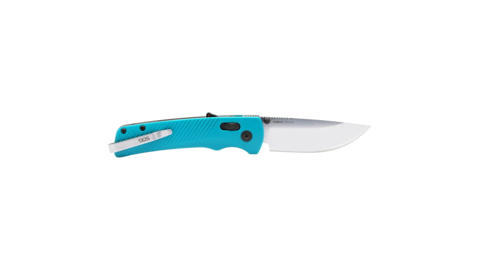 SOG Specialty Knives &amp; Tools Flash At - Petrol Green + Satin - 11-18-13-41