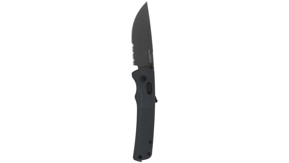 SOG Specialty Knives &amp; Tools Flash At - Urban Grey - Partially Serrated - 11-18-06-57