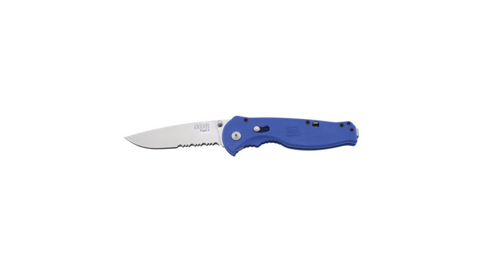 SOG Specialty Knives &amp; Tools Flash II - Partially Serrated - BFSA98-CP