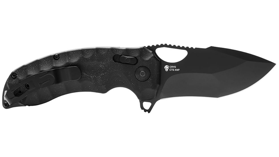SOG Specialty Knives &amp; Tools Kiku XR Folding Knife, Black, 12-27-02-57