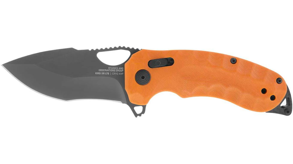 SOG Specialty Knives &amp; Tools Kiku XR LTE, Orange G10, 12-27-03-57
