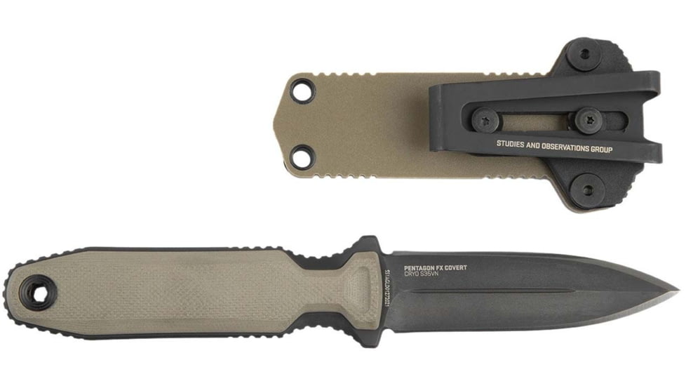 SOG Specialty Knives &amp; Tools Pentagon Fx Covert - Fde - 17-61-04-57