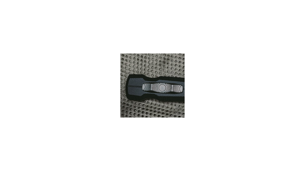 SOG Specialty Knives &amp; Tools Pentagon Blackout OTF Automatic Folding Knife, 3.75in, S35VN Stainless, Spear Point Blade, Black TiNi, Black Aluminum Handle, 15-61-01-57